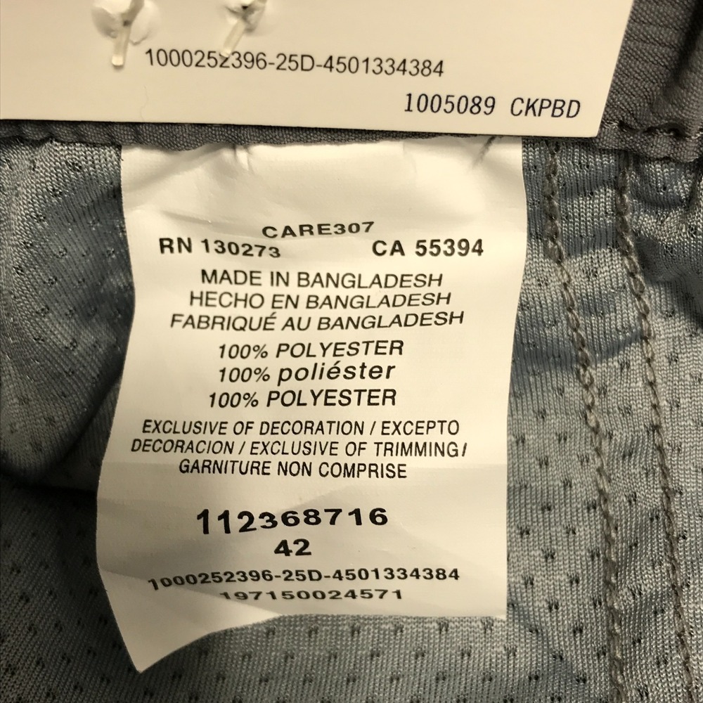 Wrangler Zipper Cargo Shorts Mens 42 Gray Field Utility Relaxed Fit 10" Inseam - Picture 7 of 8